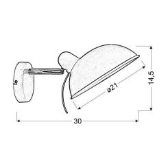 Бра Candellux 21-53589 DURIO Фото 1