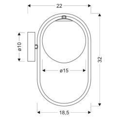 Бра Candellux 21-73440 CORDEL Фото 6