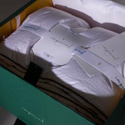 Одеяло MirSon Imperial Delight Демісезонна 100% пух 140х205 Фото 8