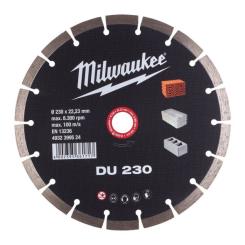Круг отрезной Milwaukee алмазный DU 230, 230мм Фото