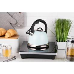 Чайник Ardesto Gemini 2 л Блакитний Тіффані Фото 3