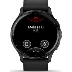 Смарт-часы Garmin Venu 3, Black + Slate, Leather, GPS Фото 1