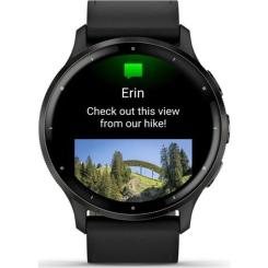 Смарт-часы Garmin Venu 3, Black + Slate, Leather, GPS Фото 6