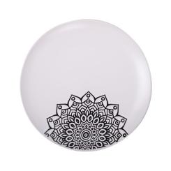 Тарелка Limited Edition Kora 20.5 см Десертна Біла Фото