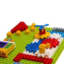 Конструктор BanBao Большой настенный для игры и обучения Фото 2