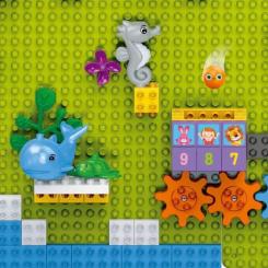 Конструктор BanBao Большой настенный для игры и обучения Фото 5