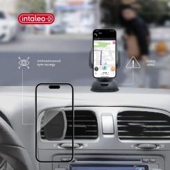 Универсальный автодержатель Intaleo CM05GG 6xN52 Black Фото 4