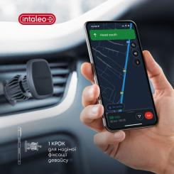 Универсальный автодержатель Intaleo CM05GG 6xN52 Black Фото 5