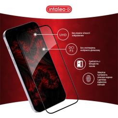 Стекло защитное Intaleo Full Glue ESD Apple iPhone 14 Фото 3