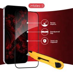 Стекло защитное Intaleo Full Glue ESD Apple iPhone 14 Фото 4
