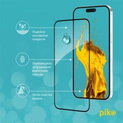 Стекло защитное Piko Full Glue Apple iPhone 15 Plus Фото 4