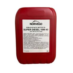 Моторное масло NORVEGO SUPER DIESEL 10W40 20л Фото