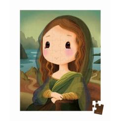 Пазл Janod по мотивам Леонардо да Винчи 100 элементов Фото 3