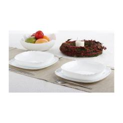 Столовый сервиз Luminarc Lotusia Білий 19 предметів Фото 9