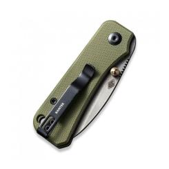 Нож Civivi Baby Banter Stonewash Olive G10 Фото 5