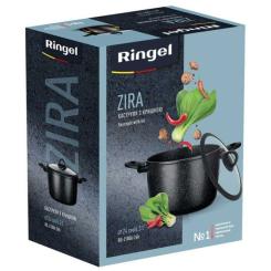 Кастрюля Ringel Zira з кришкою висока 6.3 л Фото 5