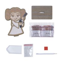 Набор для творчества Crystal Art Принцеса Лея Фото 1