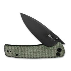 Нож Sencut Sachse Blackwash Olive Micarta Фото 3