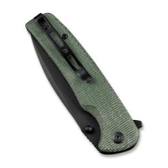 Нож Sencut Sachse Blackwash Olive Micarta Фото 5