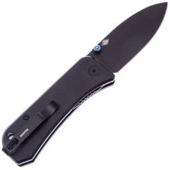 Нож Weknife Banter Blackwash Black G10 Фото 1