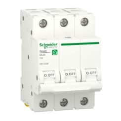 Автоматический выключатель Schneider Electric RESI9 6kA 3P 6A C Фото