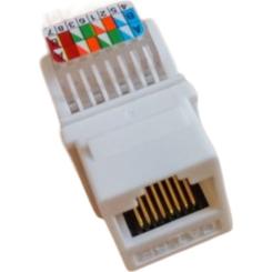Модуль Keystone Kingda RJ45 UTP кат. 6, Slim, безинструментальный Фото
