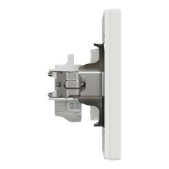 Розетка Schneider Electric ASFORA без заземлення біла Фото 2