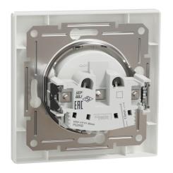 Розетка Schneider Electric ASFORA без заземлення біла Фото 6