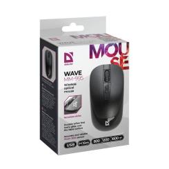 Мышка Defender Wave MM-995 Silent Wireless Black Фото 2