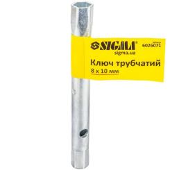 Ключ Sigma трубчатый 8x10мм Фото