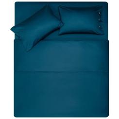 Постельное белье Ardesto Mix&Match сатин океан полуторный 160х220 Фото