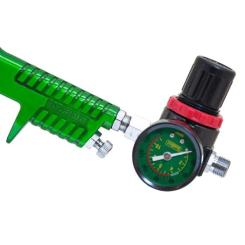 Краскопульт Sigma HVLP 1.4 верхний бак, редуктор Фото 7