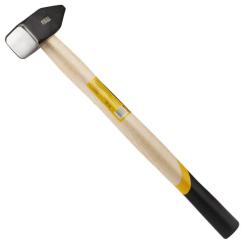 Молоток Sigma 1000г слесарный деревянная ручка (дуб) Фото 3