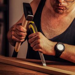 Молоток Sigma 1000г слесарный деревянная ручка (дуб) Фото 8