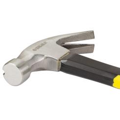 Молоток Sigma з цвяходером 450г фібергласова ручка (магніт) Фото 2