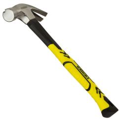 Молоток Sigma з цвяходером 450г фібергласова ручка (магніт) Фото 3