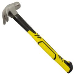 Молоток Sigma з цвяходером 450г фібергласова ручка (магніт) Фото 4