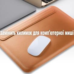 Чехол для ноутбука BeCover 14.2" MacBook ECO Leather Gray Фото 2