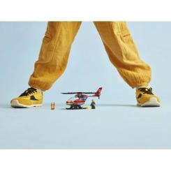 Конструктор LEGO City Пожарный спасательный вертолет 85 деталей Фото 2