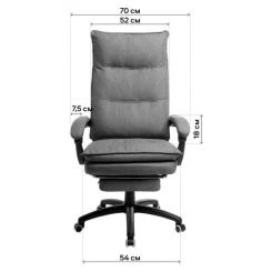 Офисное кресло GT Racer B-2507 Gray Фото 10