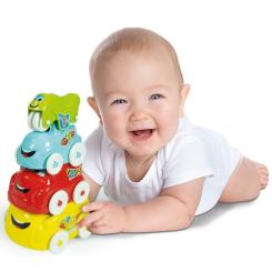 Развивающая игрушка Clementoni пирамидка Fun Vehicles Фото 4