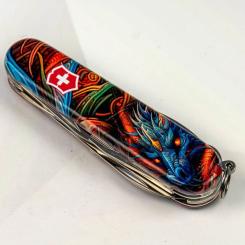 Нож Victorinox Climber Zodiac Сапфіровий дракон Фото 1