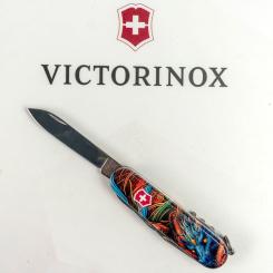 Нож Victorinox Climber Zodiac Сапфіровий дракон Фото 4