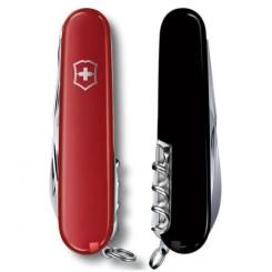 Нож Victorinox Huntsman Ukraine 91 мм Червоно-чорний Фото 5