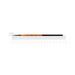 Кисточка для рисования Rosa Синтетика кругла, FLAME 1368R, №0 Фото