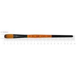Кисточка для рисования Rosa Синтетика овальна, FLAME 1368FR, №14 Фото