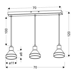 Люстра Candellux GREGORY Фото 2