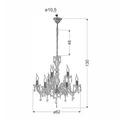 Люстра Candellux TERESA Фото 1