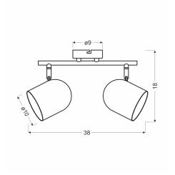 Спот Candellux AZURO Фото 4