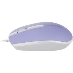 Мышка Canyon M-10 USB Mountain Lavender Фото 3